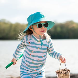 Kids Urban Polarized Sunglasses | Teal