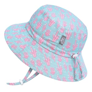 Kids Water Repellent Bucket Hats | Coral