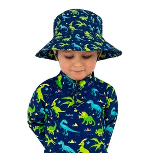 Kids Water Repellent Bucket Hats | Dinoland