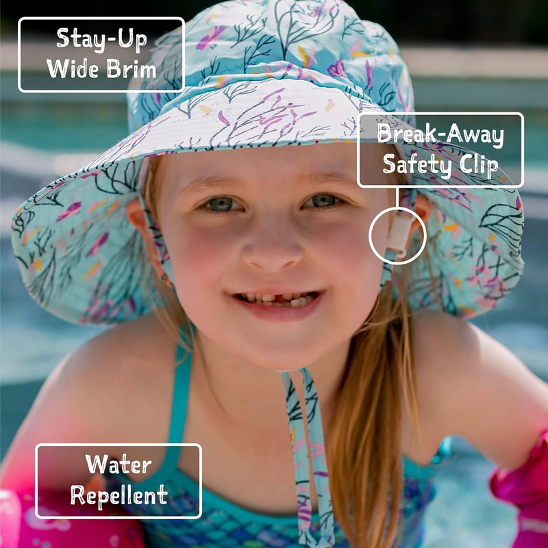 Kids Water Repellent Bucket Hats
