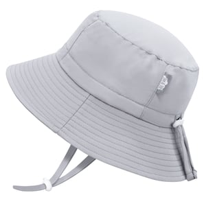Kids Water Repellent Xplorer Hats | Grey | Jan & Jul
