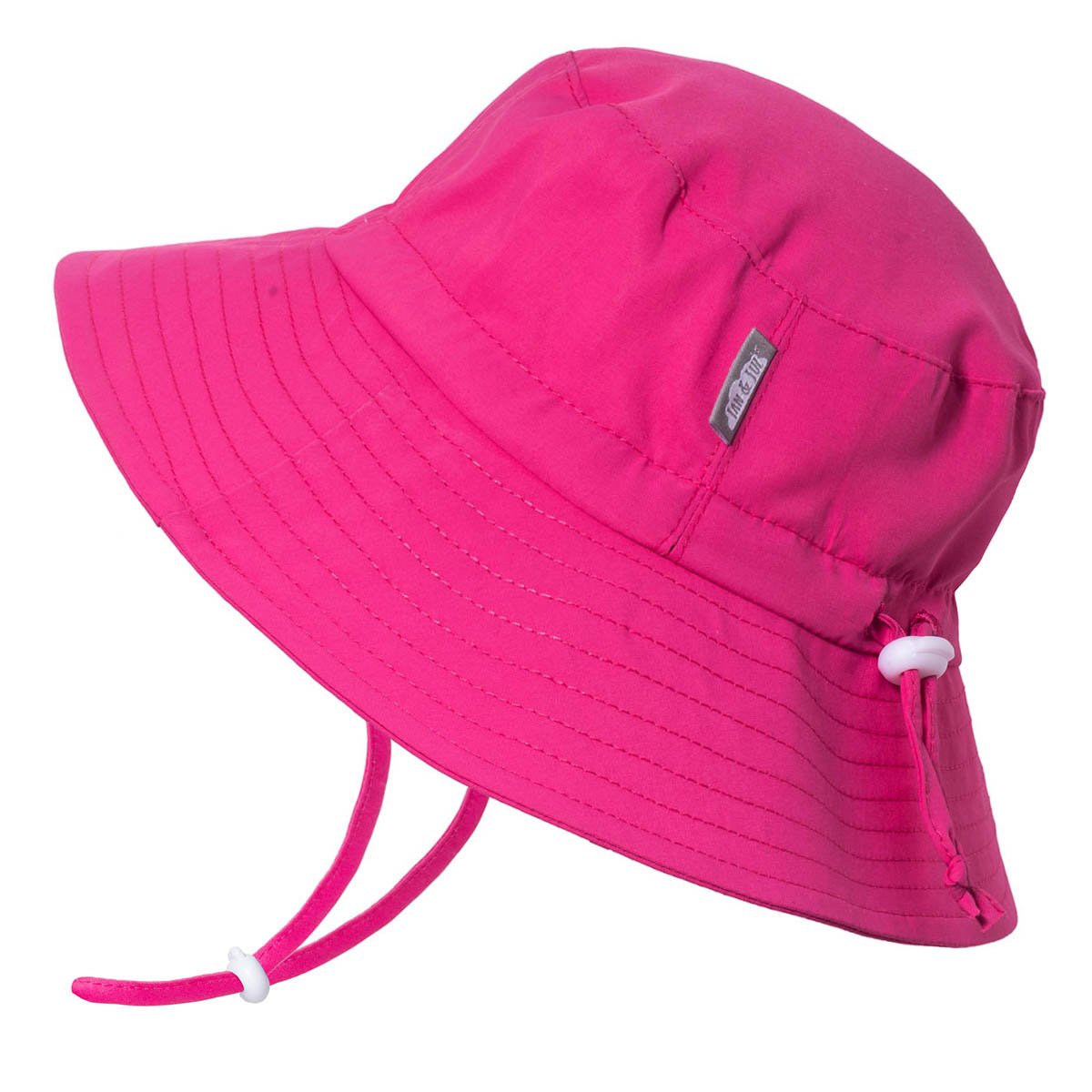 Kids Water Repellent Bucket Hats Hot Pink Jan Jul