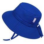 Kids Water Repellent Bucket Hats | Marine Blue
