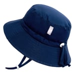 Kids Water Repellent Bucket Hats | Navy