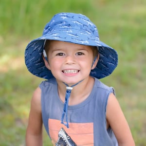 Kids Water Repellent Bucket Hats | Shark