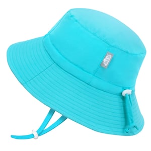 Kids Water Repellent Bucket Hats | Teal