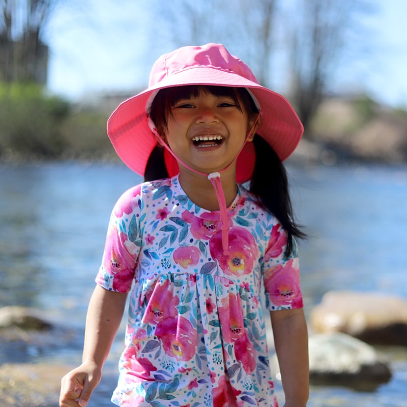 Jan & Jul Cotton Bucket Hat Watermelon Tie-Dye