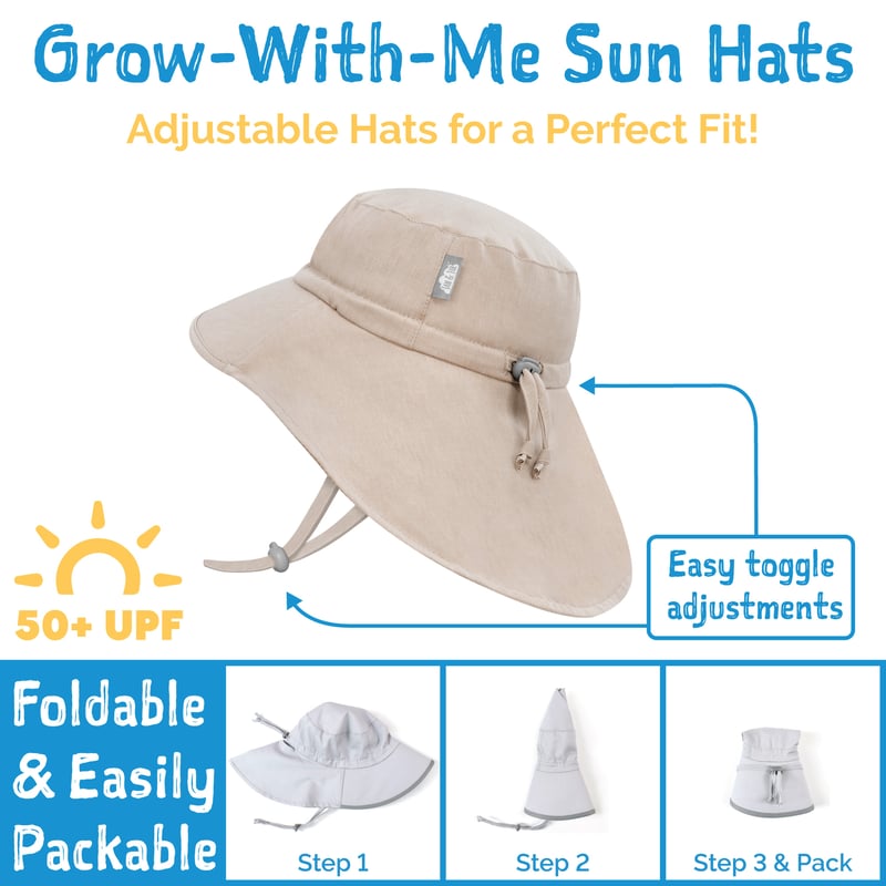 Kids Water Repellent Xplorer Hats | Wheat | Jan & Jul