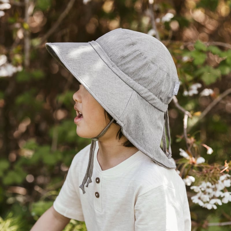 Kids Water Repellent Xplorer Hats | Grey | Jan & Jul