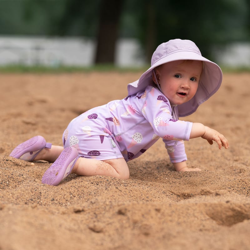 Kids Water Repellent Xplorer Hats | Lavender | Jan & Jul
