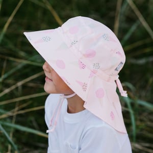 Kids Water Repellent Adventure Hats | Pink Ice Cream