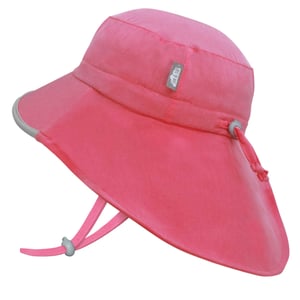 Kids Water Repellent Adventure Hats | Pink