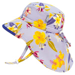Kids Water Repellent Adventure Hats | Tropical Bloom
