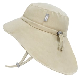 Kids Cotton Xplorer Hats | Olive Khaki UV Sun Hat | Jan & Jul