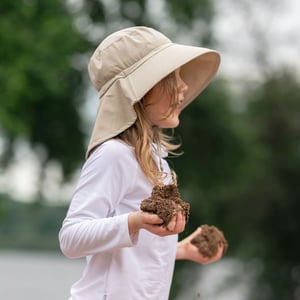 Kids Water Repellent Adventure Hats | Purple Kids Water Repellent Adventure Hats | Purple