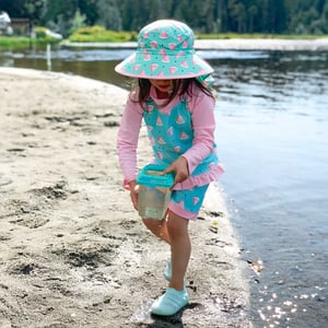 Kids Water Repellent Adventure Hats | Watermelon