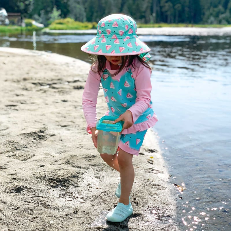Kids Water Repellent Xplorer Hats | Watermelon | Jan & Jul