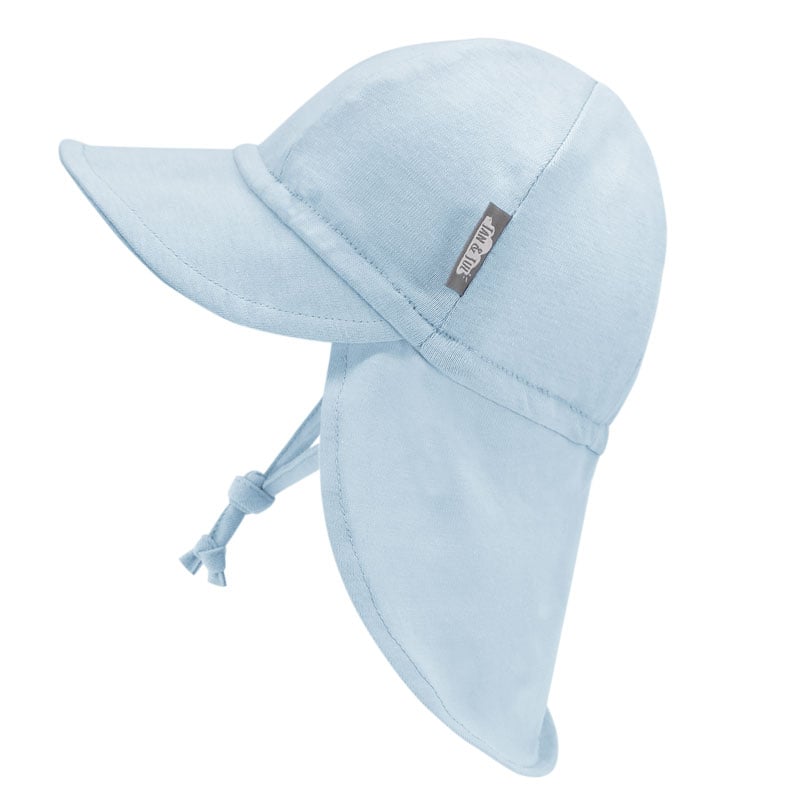 Sun Soft Baby Caps, Blue with Neck Flap
