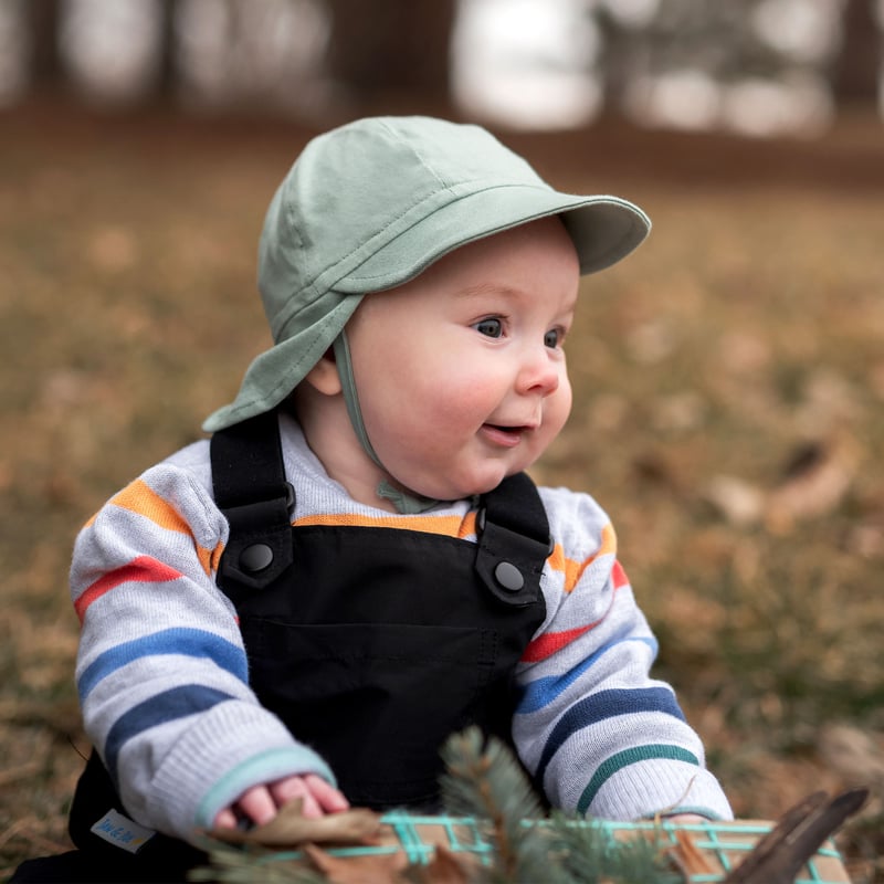 Sun Soft Baby Cap | Juniper Green Sun Soft Baby Cap | Juniper Green
