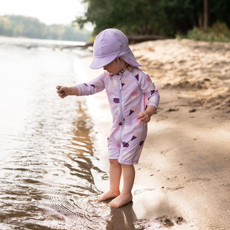 Sun Soft Baby Caps | Lavender