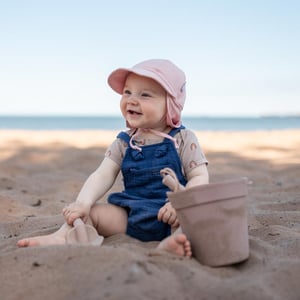 Sun Soft Baby Caps | Rose Quartz
