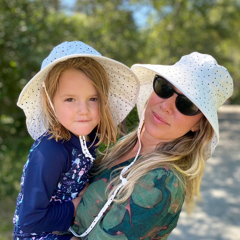 Kids Cotton Adventure Hats Dots Jan Jul
