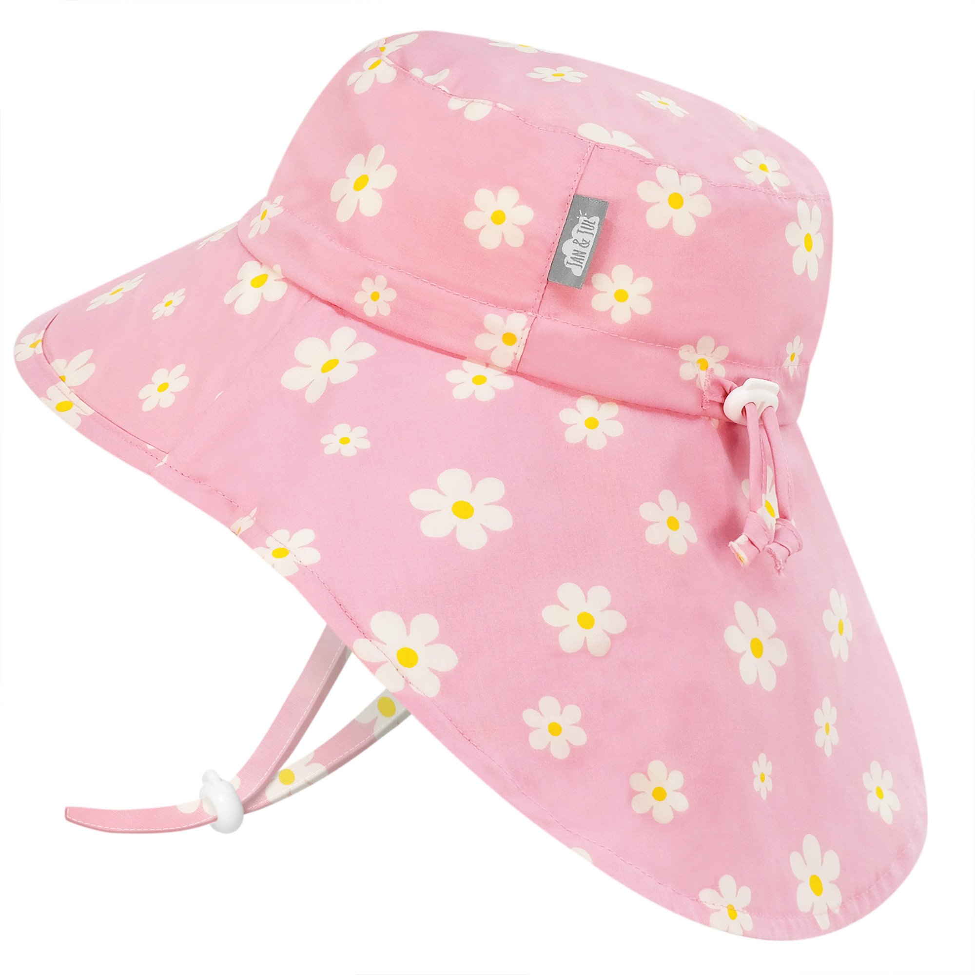 Jan & Jul Gro-With-Me Cotton Adventure Hat - Daisy Jan & Jul Gro-With-Me Cotton Adventure Hat - Daisy