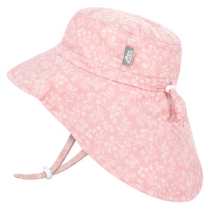Jan & Jul Gro-With-Me Cotton Adventure Hat - Pink Daisy Jan & Jul Gro-With-Me Cotton Adventure Hat - Pink Daisy