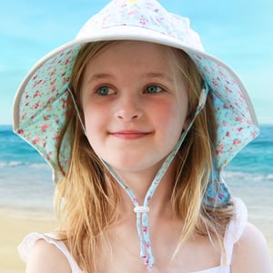 Kids Cotton Adventure Hats | Retro Rose