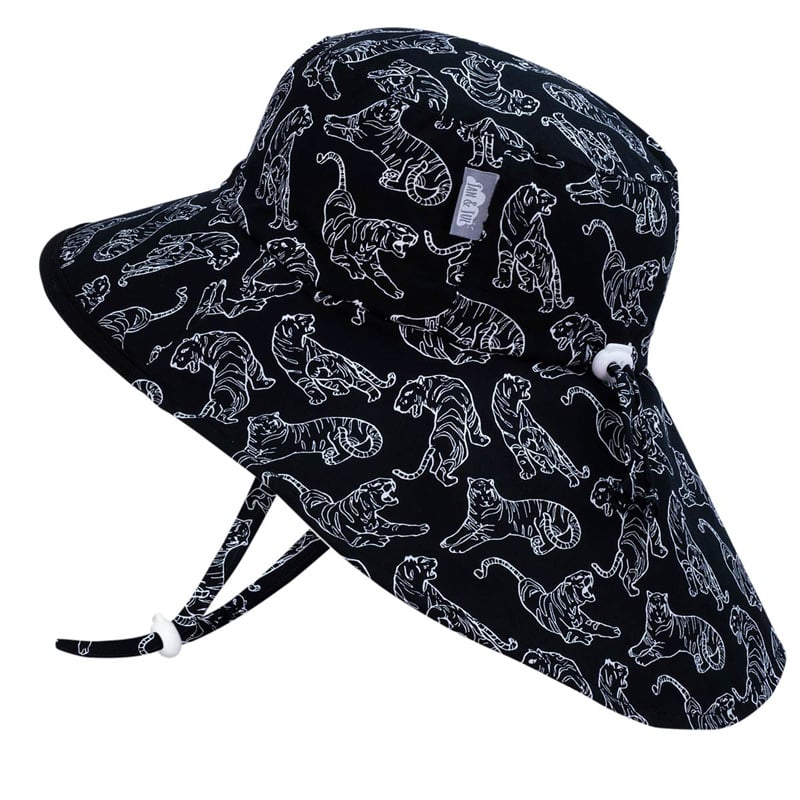 Jan & Jul Gro-With-Me Cotton Adventure Hat - Tiger Jan & Jul Gro-With-Me Cotton Adventure Hat - Tiger