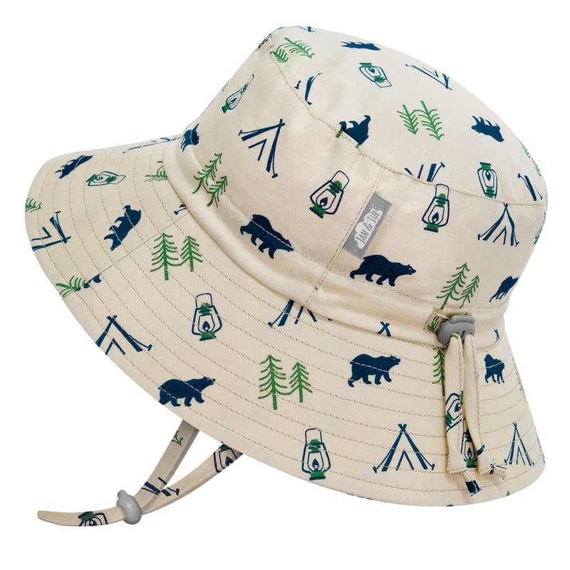 Kids Cotton Bucket Hats | Bear Camp