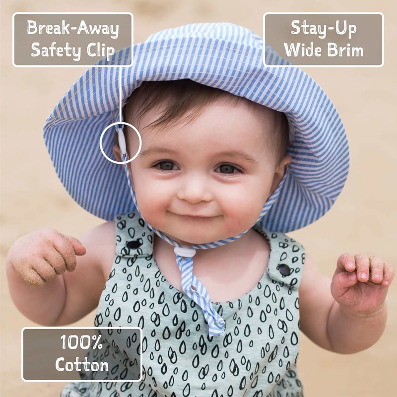 Kids Cotton Bucket Hats