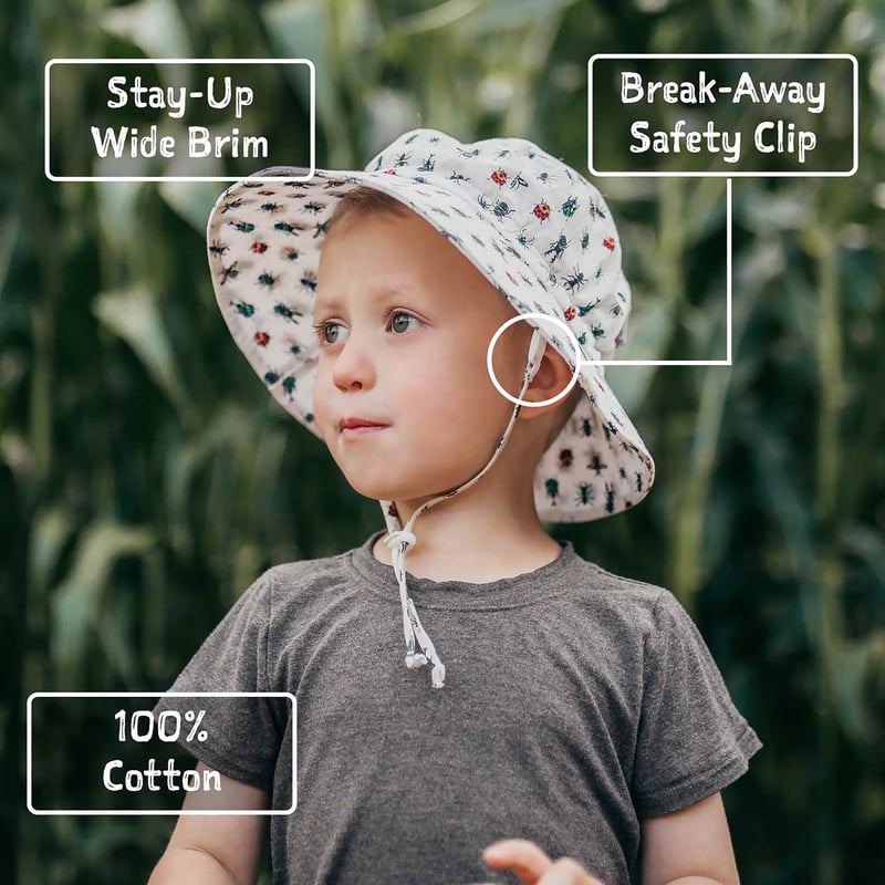 Kids Cotton Bucket Hats