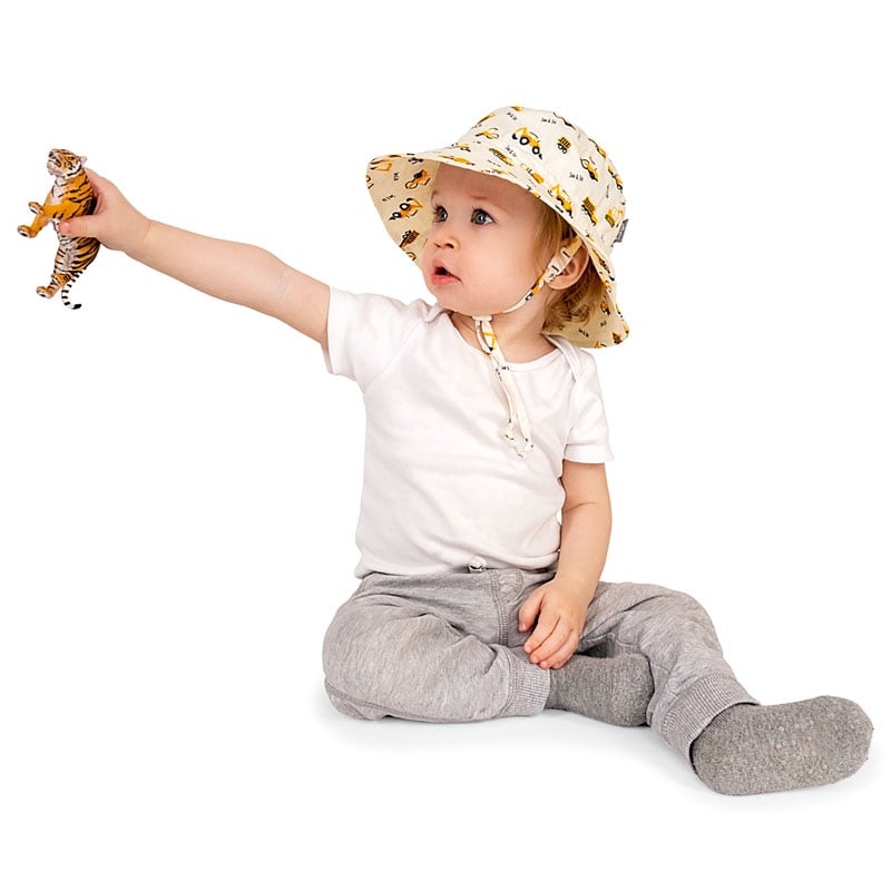 Kids Cotton Bucket Hats, Little Diggers for Toddlers