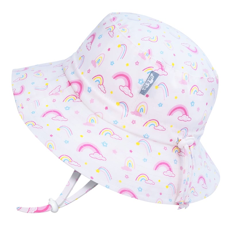 Jan & Jul Gro-With-Me Bucket Hats - Rainbow Jan & Jul Gro-With-Me Bucket Hats - Rainbow