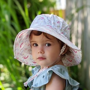 Kids Cotton Bucket Hats | Rainbow