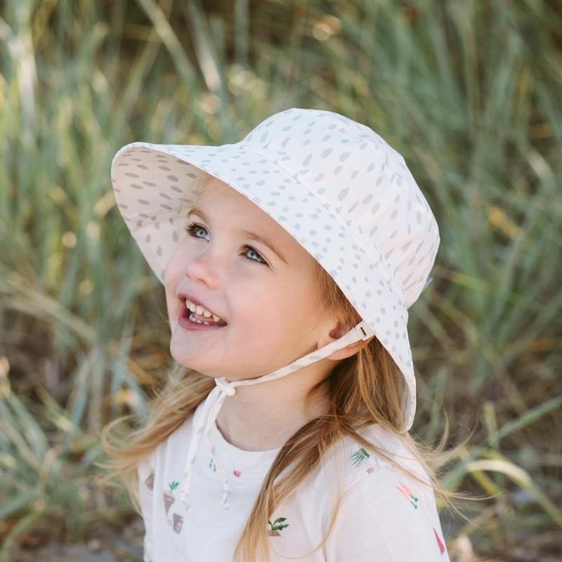 Kids Cotton Bucket Hats, Spring Showers for Toddlers