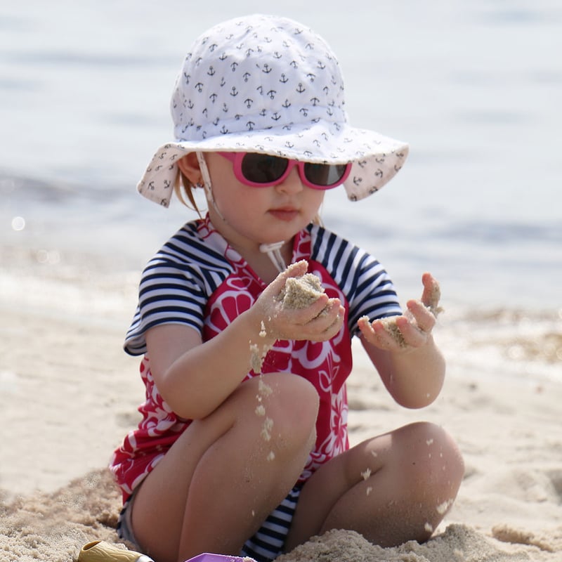 Kids Cotton Floppy Hats | Anchor 50+ UPF | Jan & Jul
