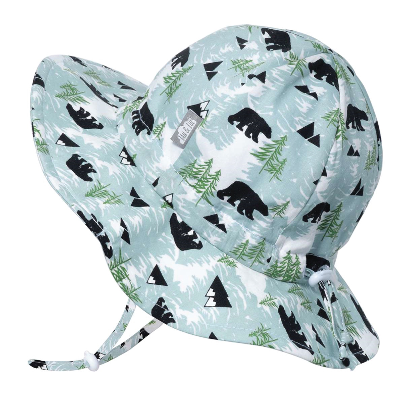 Children'S Fishing Hat For Spring And Autumn, Cartoon Bear Sun