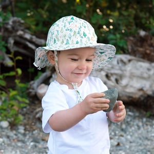Jan & Jul Gro-With-Me Cotton Floppy Hat - Camp Grove Jan & Jul Gro-With-Me Cotton Floppy Hat - Camp Grove