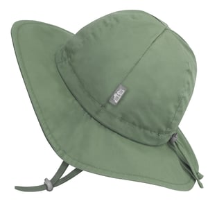 Kids Cotton Floppy Hats | Juniper Green