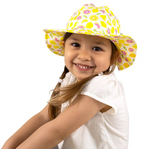 Kids Cotton Floppy Hats | Lemons