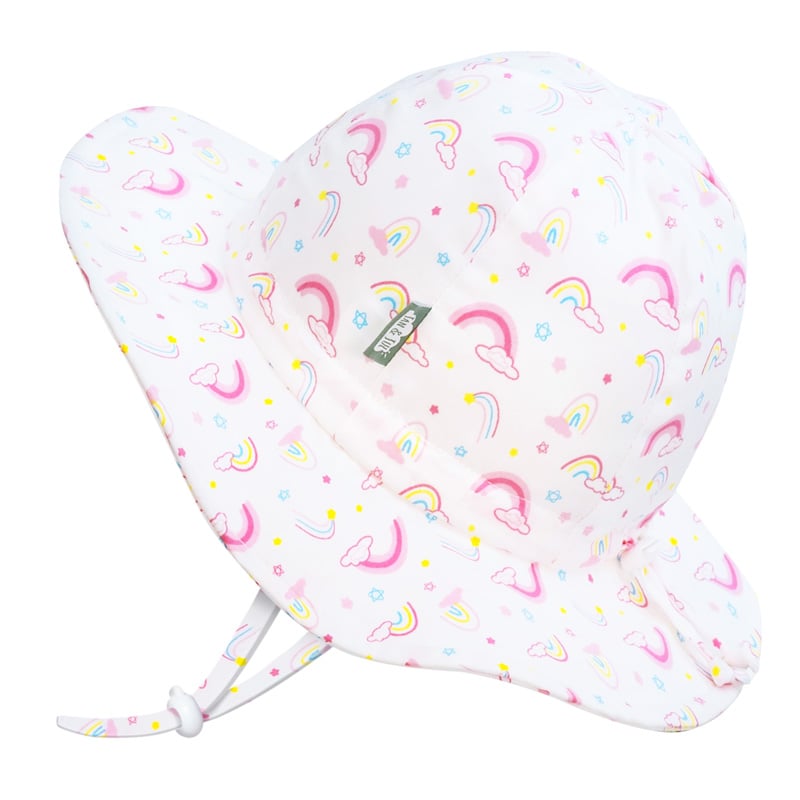 Kids Cotton Floppy Hats, Rainbow 50+ UPF