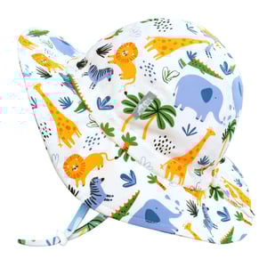Jan & Jul Gro-With-Me Cotton Floppy Hat - Camp Grove Jan & Jul Gro-With-Me Cotton Floppy Hat - Camp Grove
