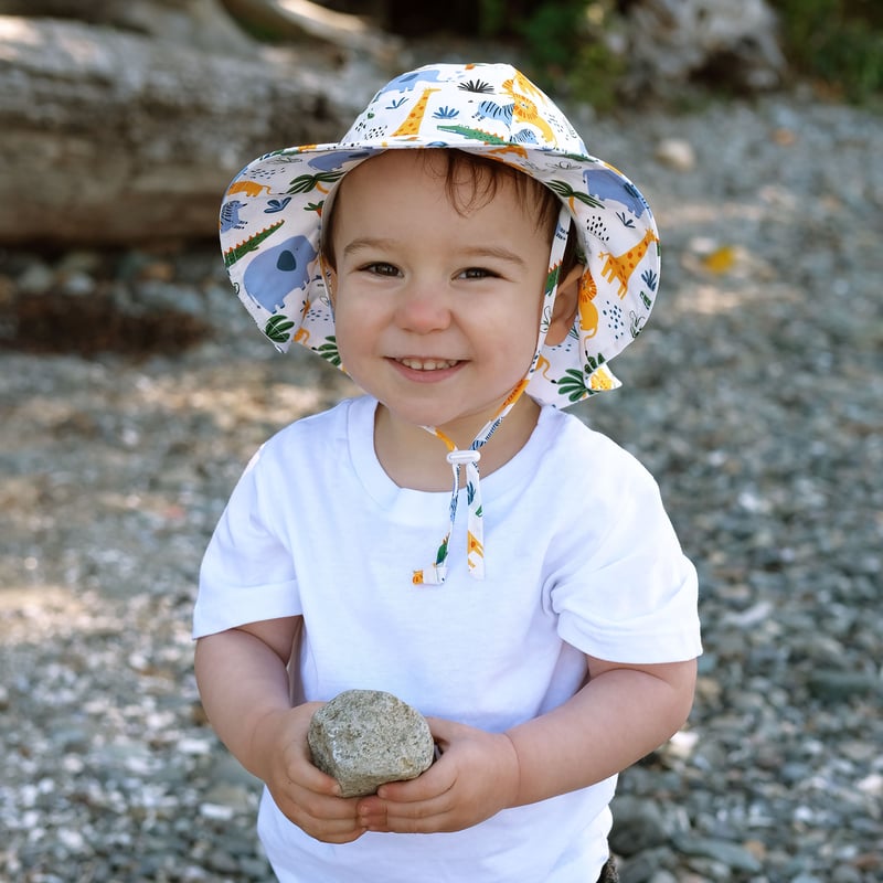 Jan & Jul Gro-With-Me Cotton Floppy Hat - Safari Jan & Jul Gro-With-Me Cotton Floppy Hat - Safari