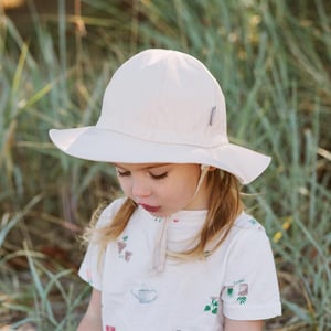 Kids Cotton Floppy Hats | Sand