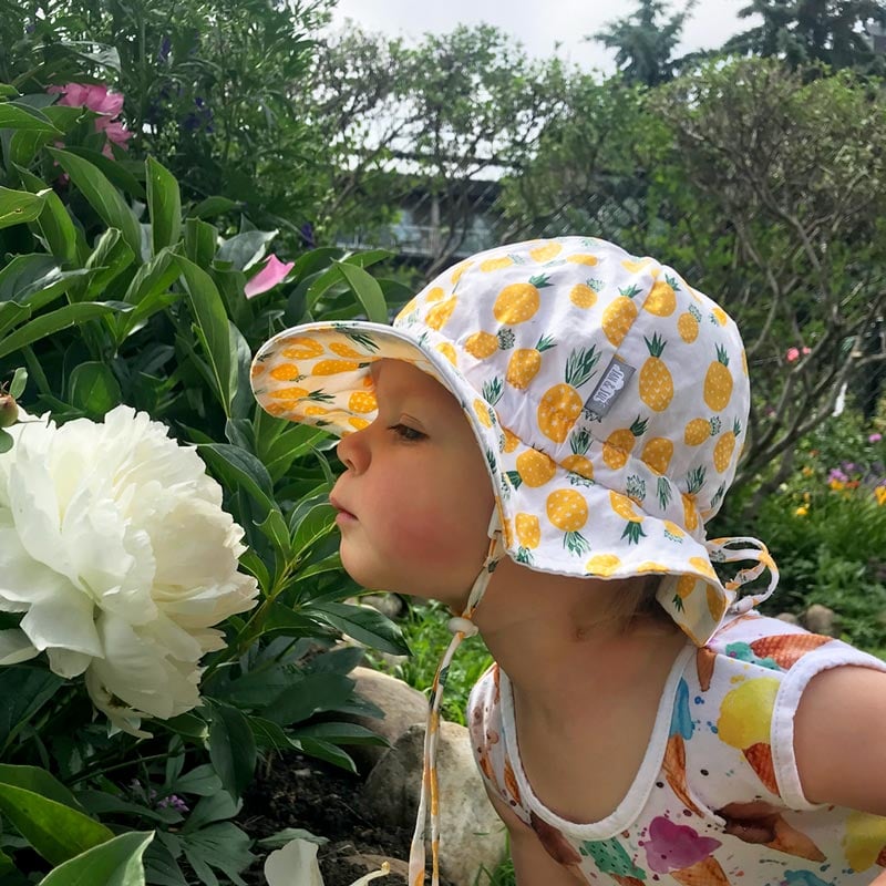 Jan & Jul Gro-With-Me Cotton Floppy Hat - Cherries Jan & Jul Gro-With-Me Cotton Floppy Hat - Cherries