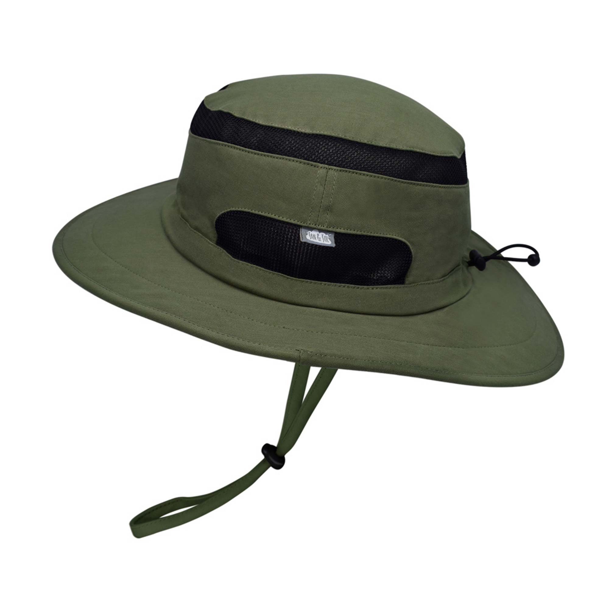 Kids Hiking Hats Army Green
