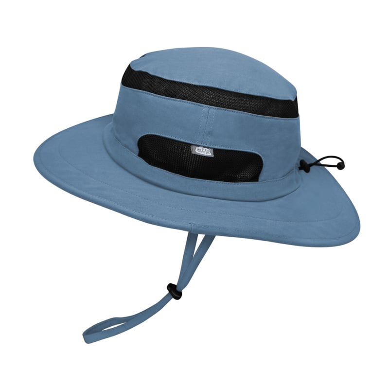 Kids Packable Hiking Hats | Dusty Blue