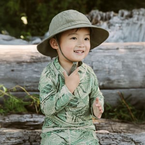 SUN & GRRENストローハット Kids SunLite Hats | Jan & Jul